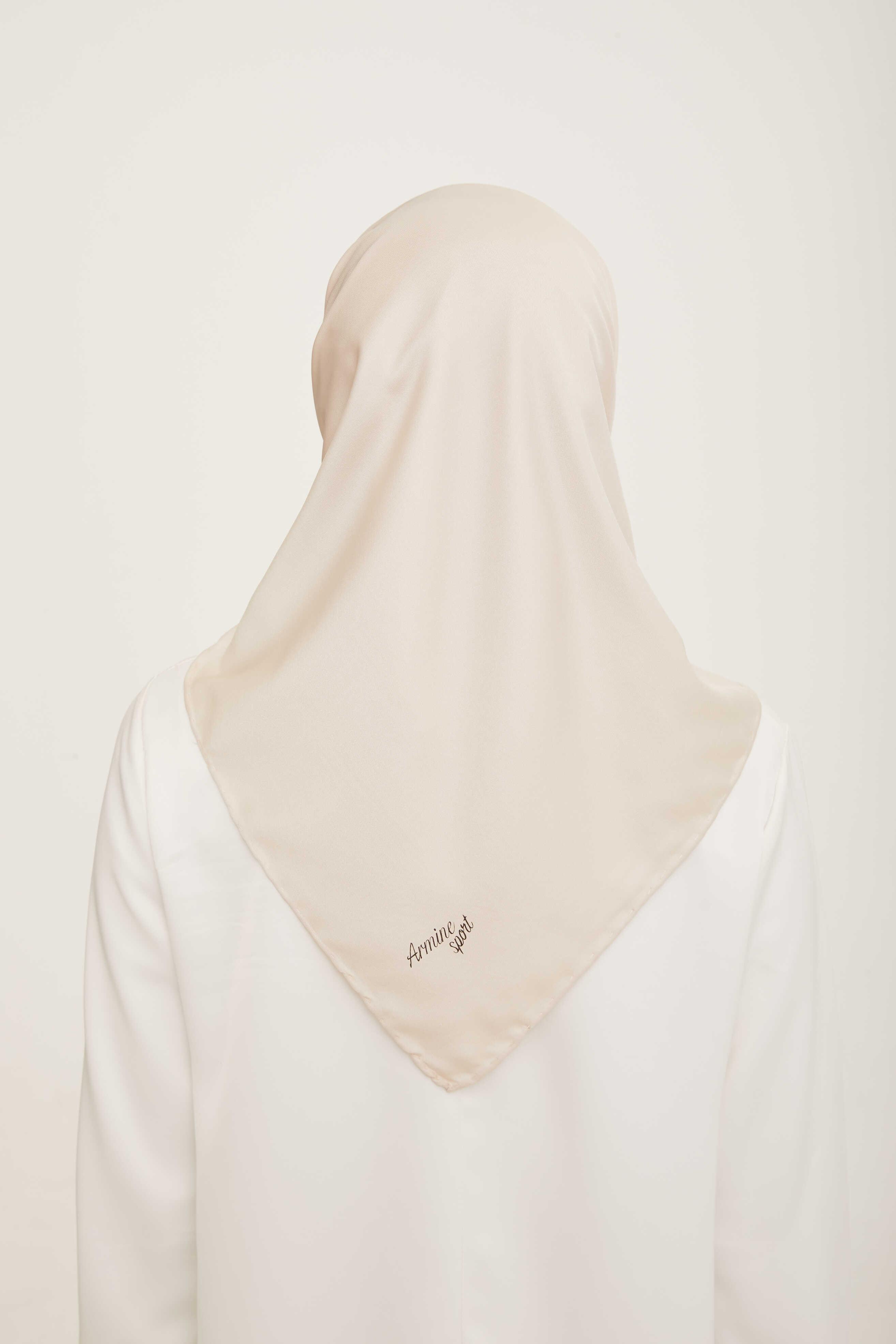 Armine Sport Bej Düz Renk Fon Eşarp 870 +SYR25430